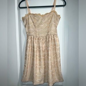 Free People Lace Detailed Dress